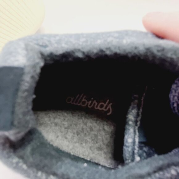 Allbirds Wool Sneakers Gray White Sole Merino Wool Washable SIze 10 Women's‎ - Picture 8 of 9